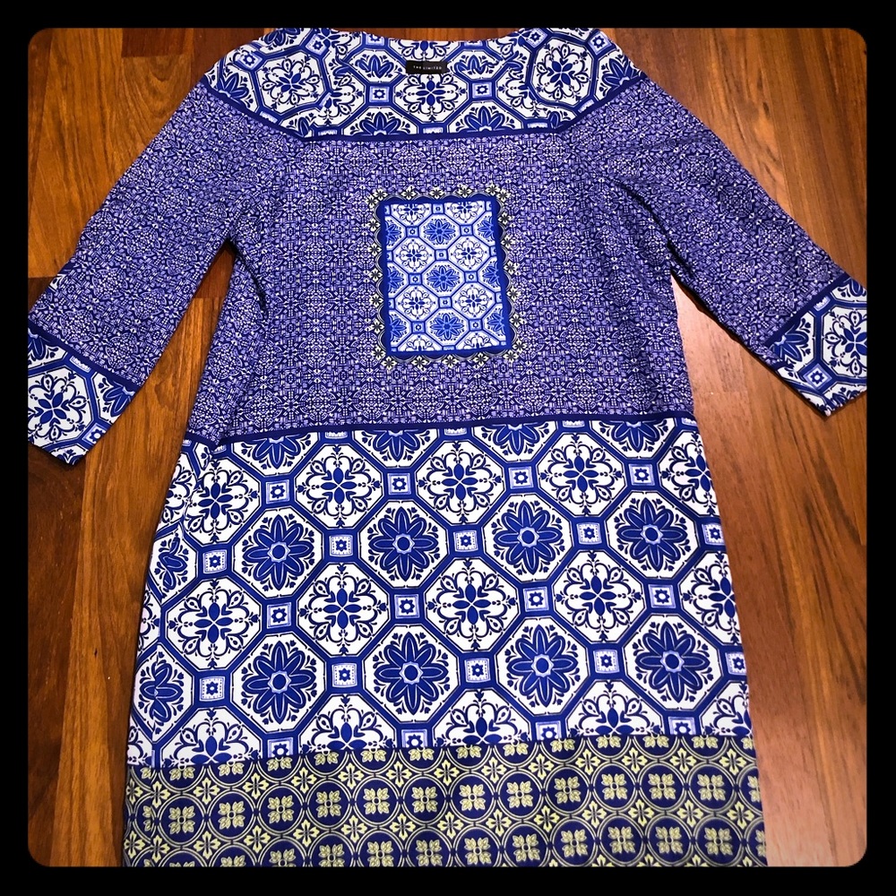 Modern print dress